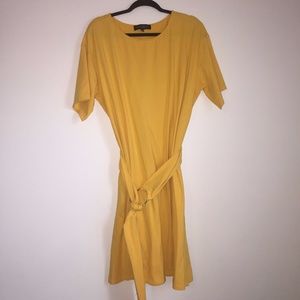 Eloquii Yellow Cotton Dress